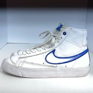 Nike Blazer Mid 77 “Airbrush Blue” High-Top Sneakers